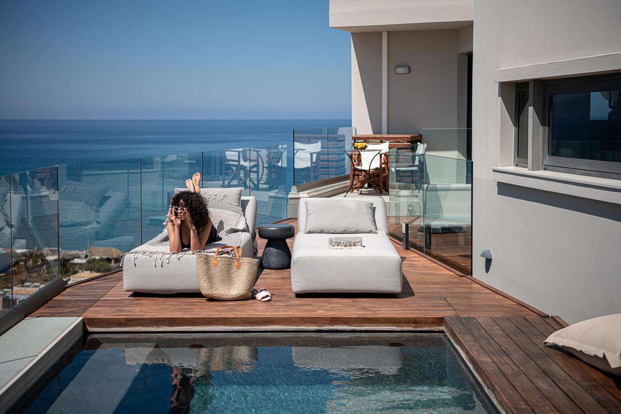 Alectrona Living Crete, Rocsea Luxury Apartment Platanés 外观 照片